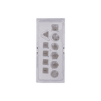 Ultra PRO: 11-Dice Set - Eclipse (Arctic White) - 