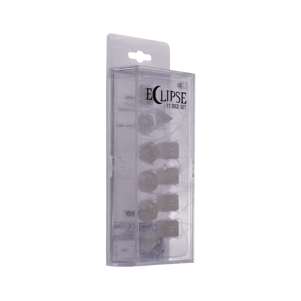 Ultra PRO: 11-Dice Set - Eclipse (Arctic White) - 