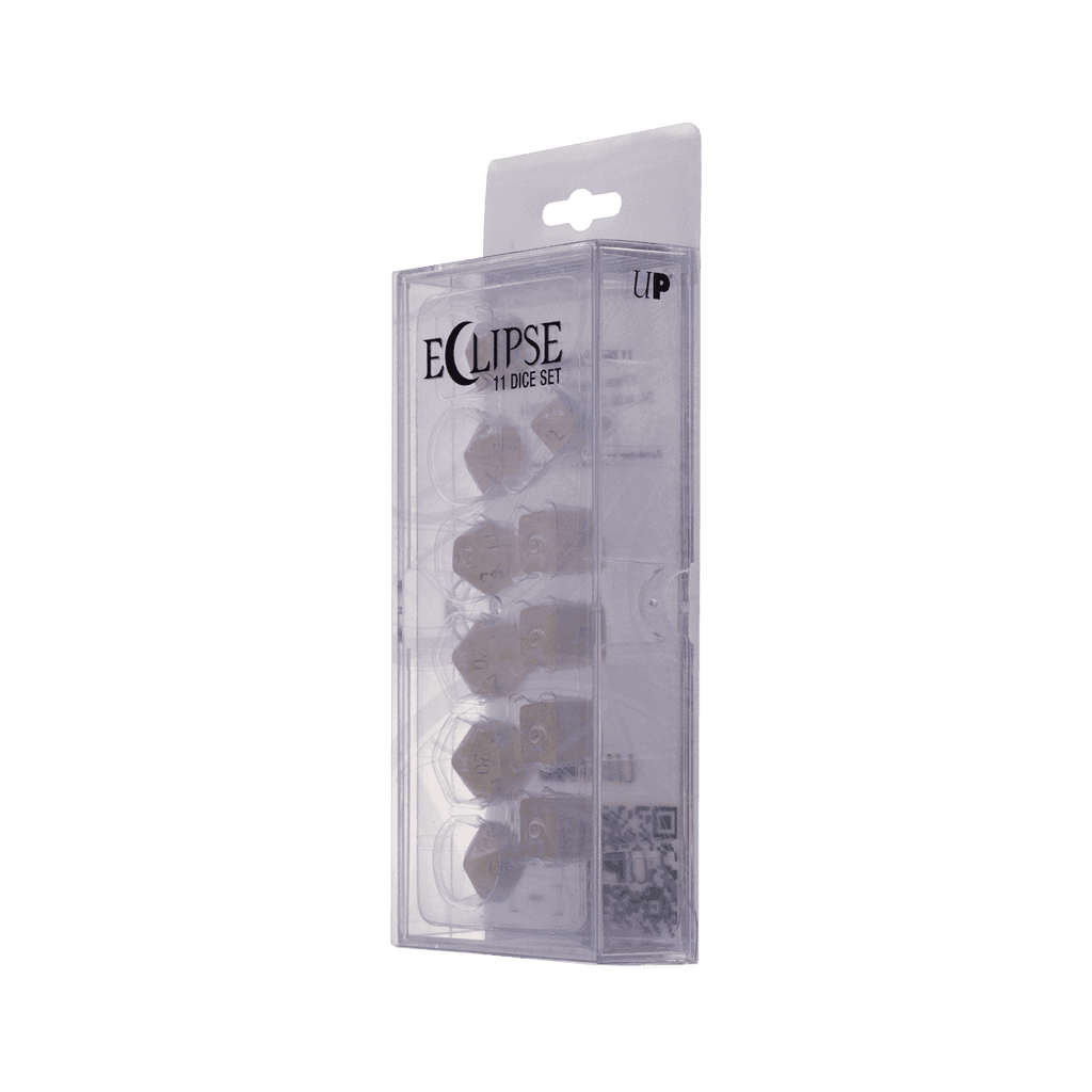 Ultra PRO: 11-Dice Set - Eclipse (Arctic White) - 