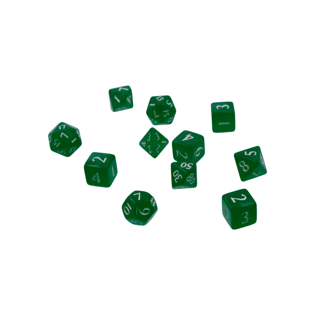 Ultra PRO: 11-Dice Set - Eclipse (Forest Green) - 