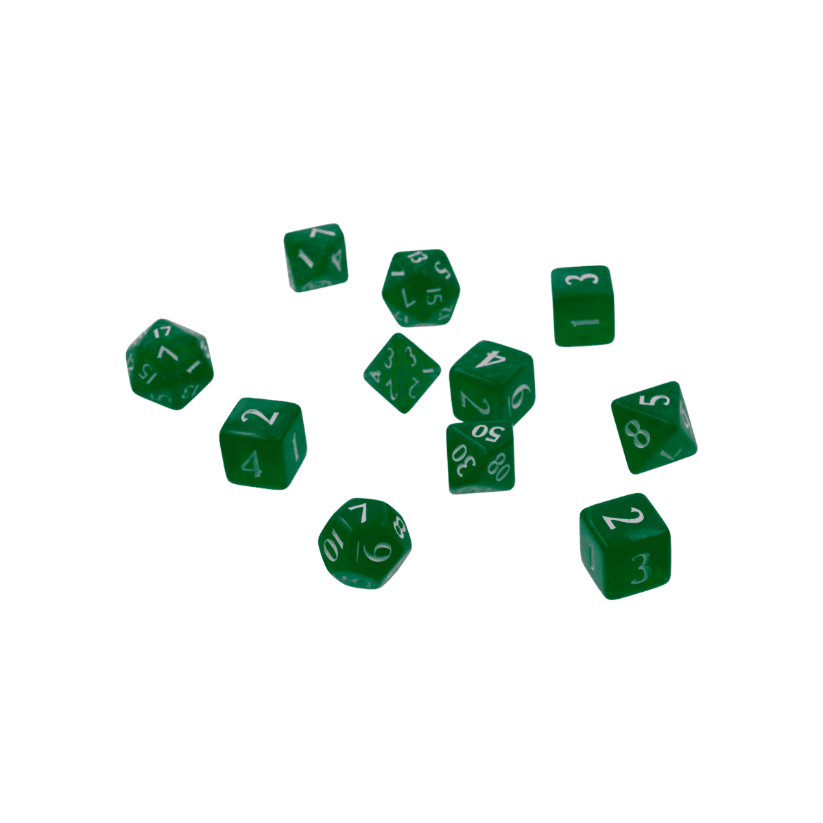 Ultra PRO: 11-Dice Set - Eclipse (Forest Green) - 