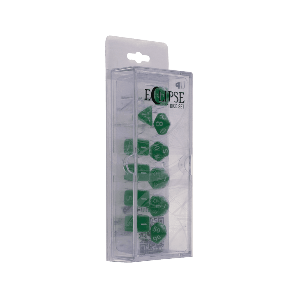 Ultra PRO: 11-Dice Set - Eclipse (Forest Green) - 