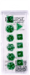 Ultra PRO: 11-Dice Set - Eclipse (Forest Green) - 