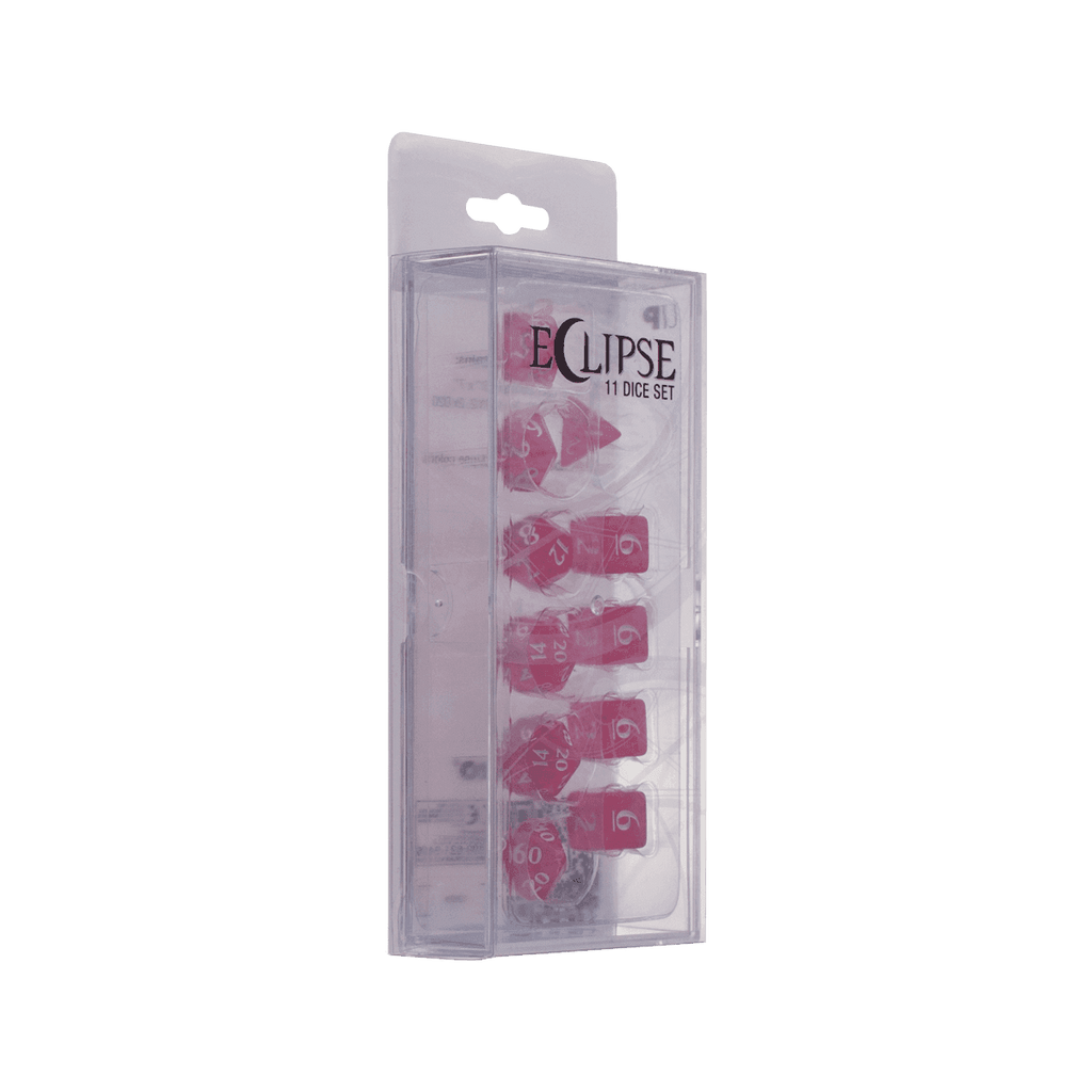 Ultra PRO: 11-Dice Set - Eclipse (Hot Pink) - 
