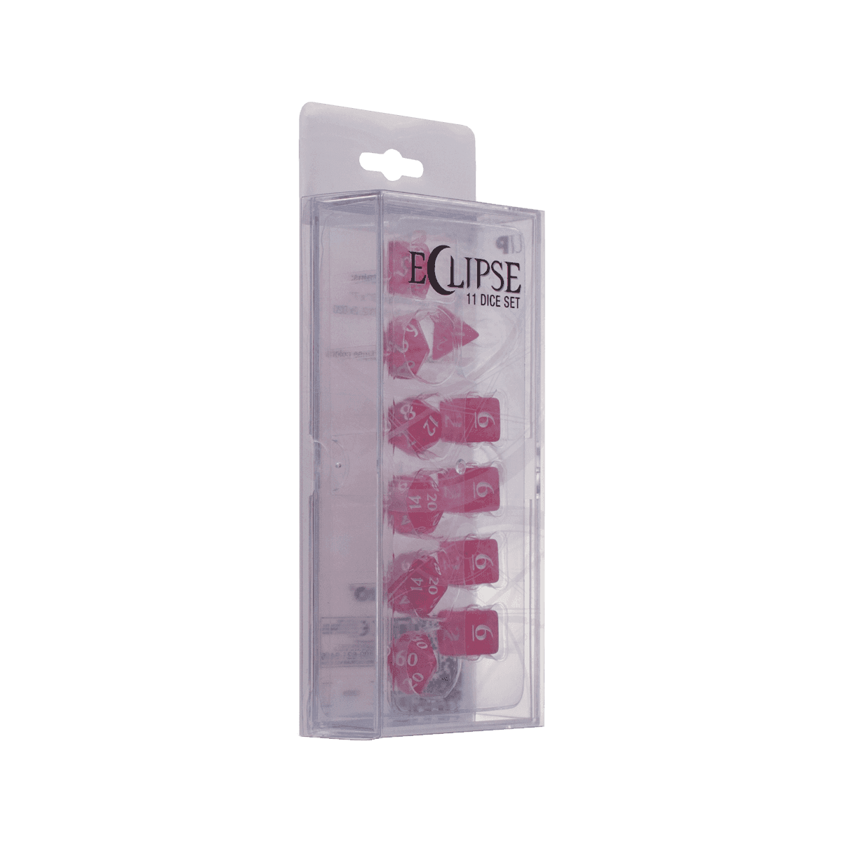 Ultra PRO: 11-Dice Set - Eclipse (Hot Pink) - 
