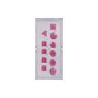 Ultra PRO: 11-Dice Set - Eclipse (Hot Pink) - 