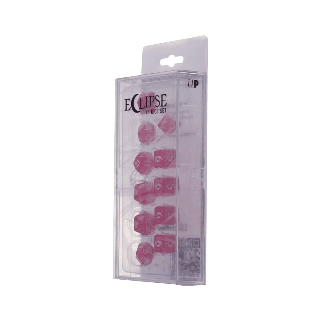 Ultra PRO: 11-Dice Set - Eclipse (Hot Pink) - 