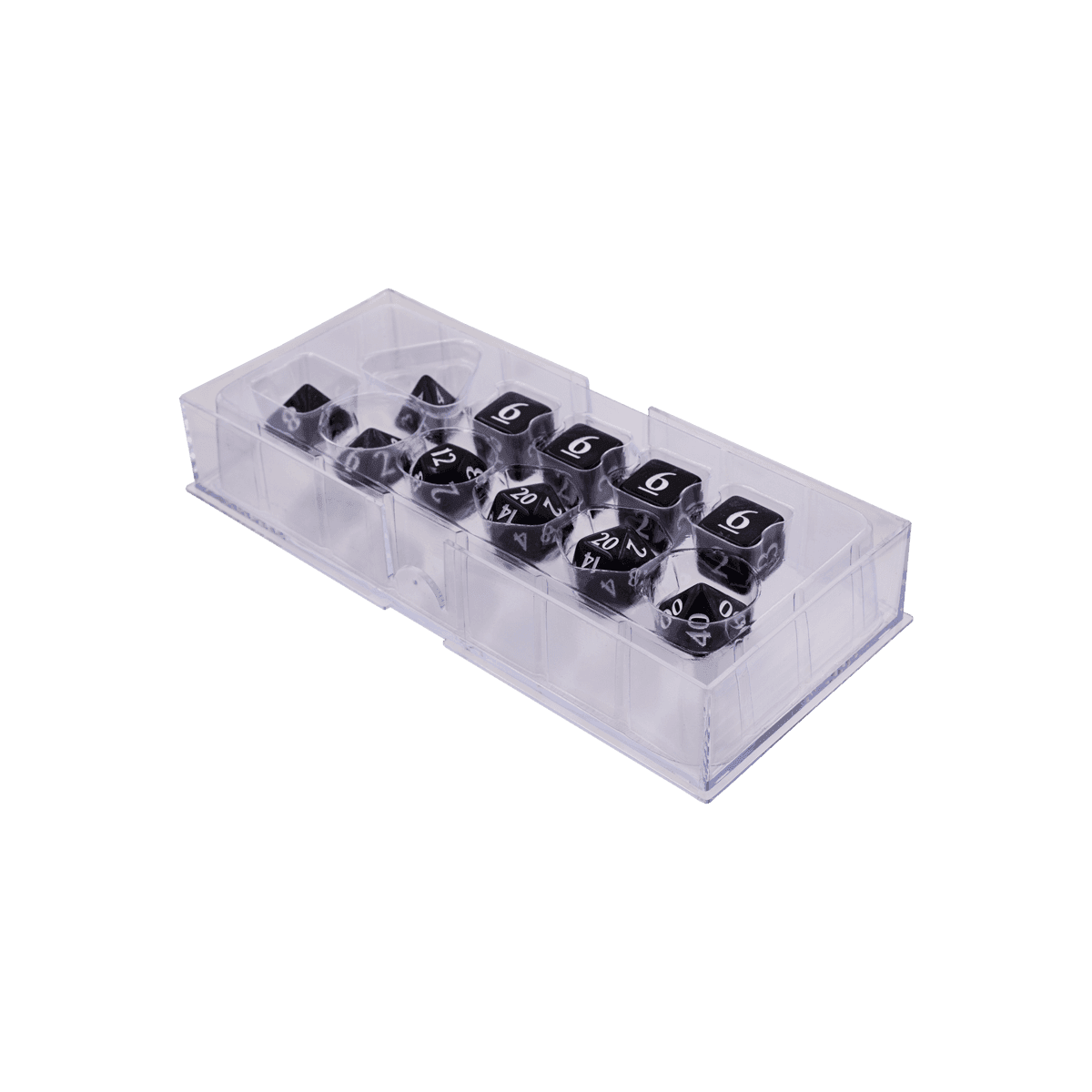 Ultra PRO: 11-Dice Set - Eclipse (Jet Black) - 