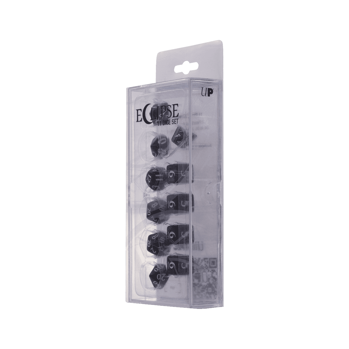 Ultra PRO: 11-Dice Set - Eclipse (Jet Black) - 