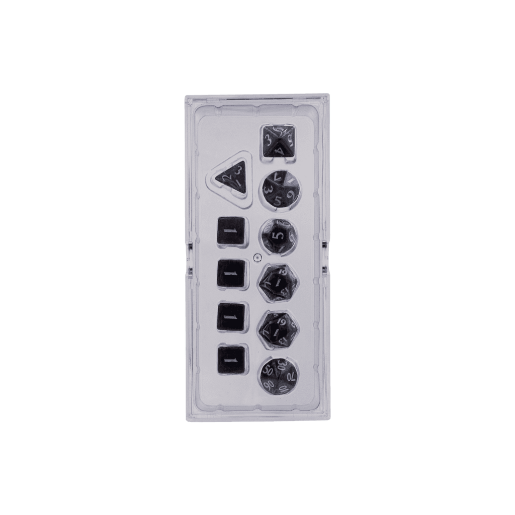 Ultra PRO: 11-Dice Set - Eclipse (Jet Black) - 