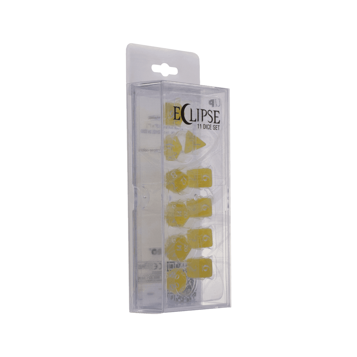 Ultra PRO: 11-Dice Set - Eclipse (Lemon Yellow) - 
