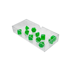 Ultra PRO: 11-Dice Set - Eclipse (Lime Green) - 