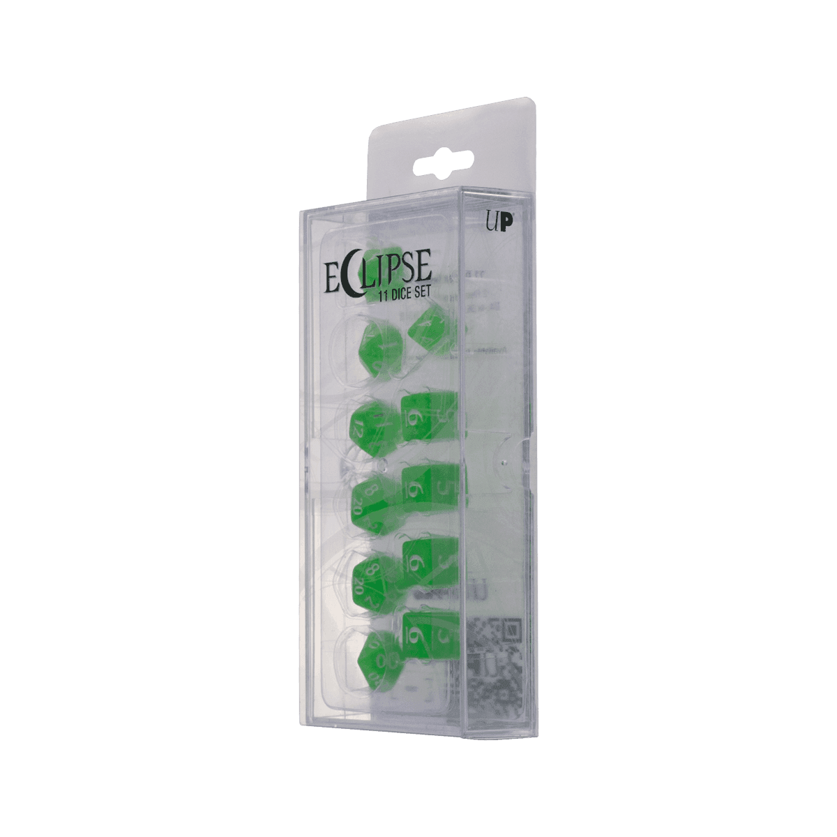 Ultra PRO: 11-Dice Set - Eclipse (Lime Green) - 