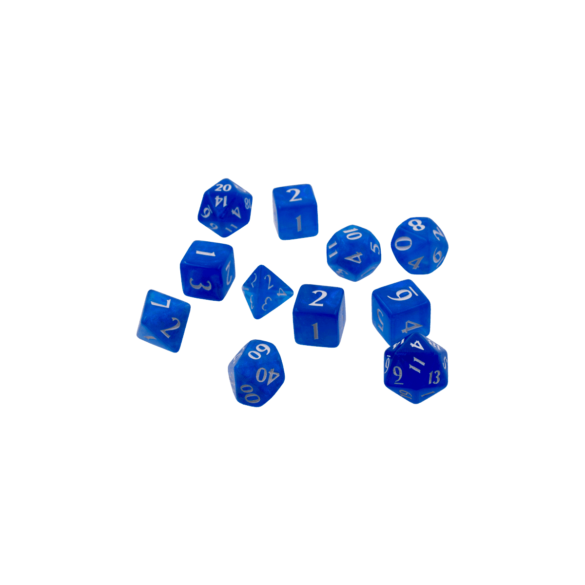 Ultra PRO: 11-Dice Set - Eclipse (Pacific Blue) - 