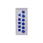 Ultra PRO: 11-Dice Set - Eclipse (Pacific Blue) - 
