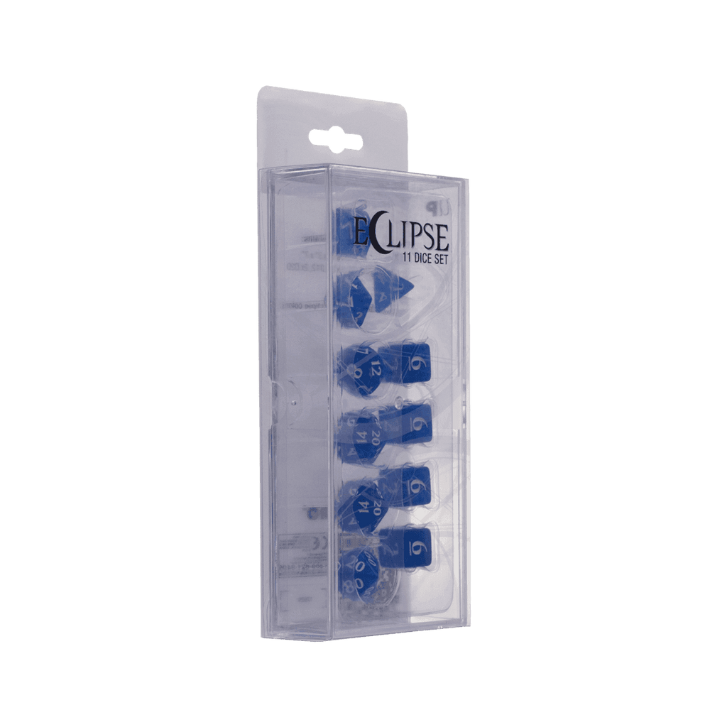 Ultra PRO: 11-Dice Set - Eclipse (Pacific Blue) - 
