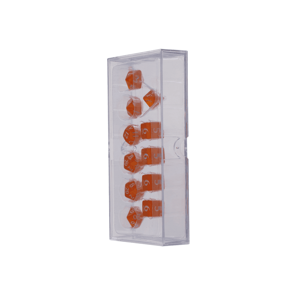 Ultra PRO: 11-Dice Set - Eclipse (Pumpkin Orange) - 