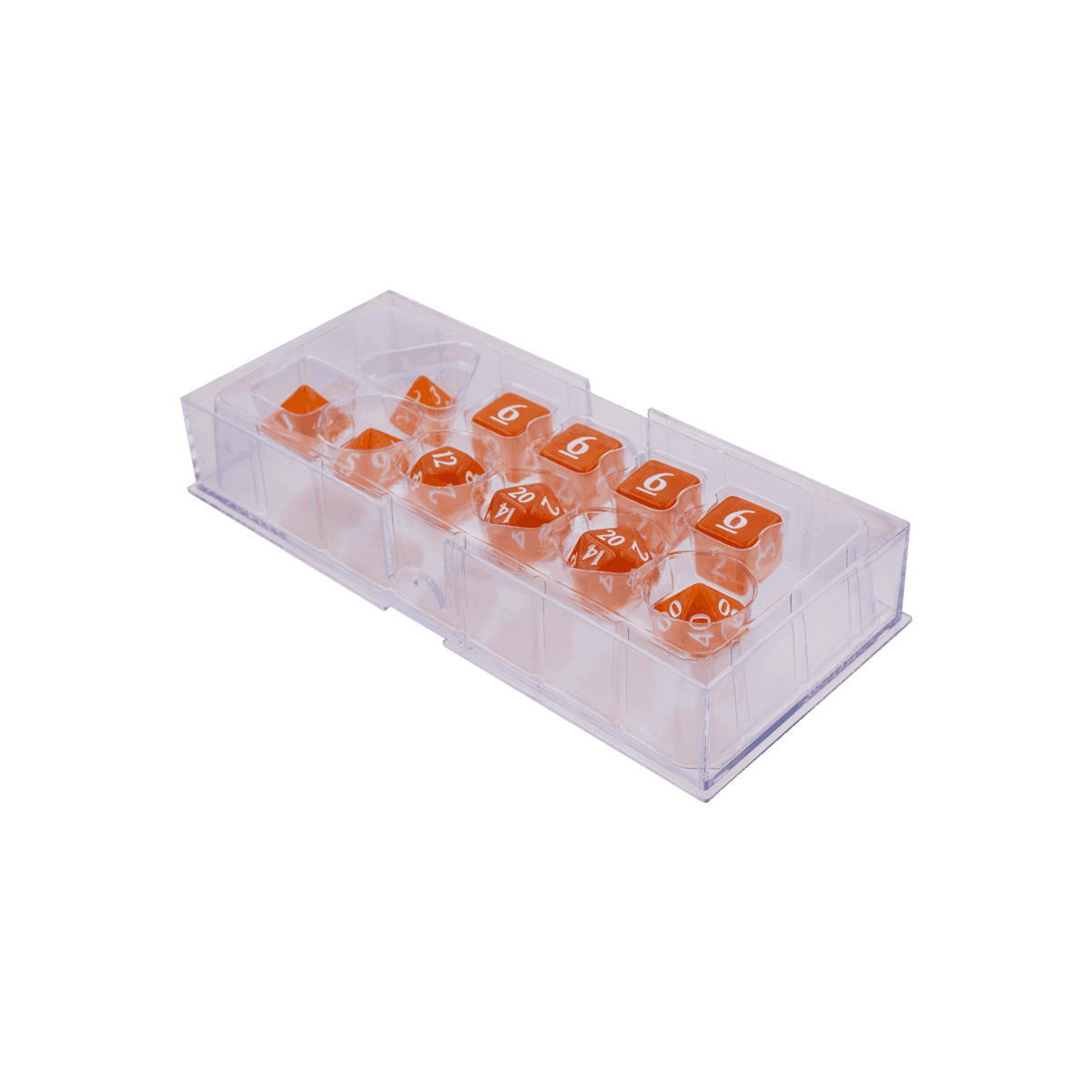 Ultra PRO: 11-Dice Set - Eclipse (Pumpkin Orange) - 