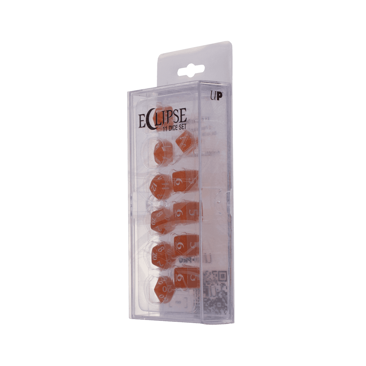 Ultra PRO: 11-Dice Set - Eclipse (Pumpkin Orange) - 