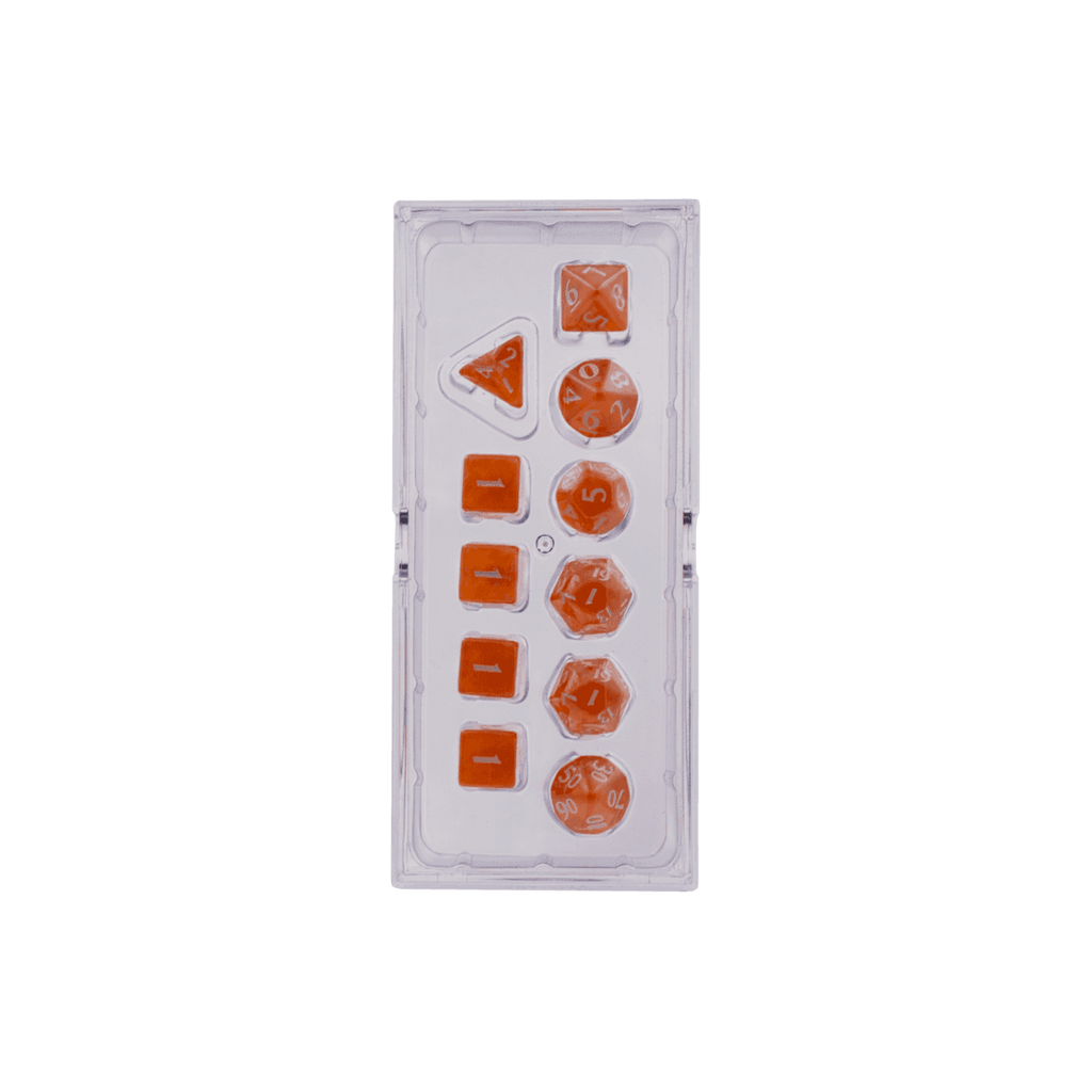 Ultra PRO: 11-Dice Set - Eclipse (Pumpkin Orange) - 