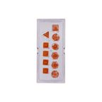 Ultra PRO: 11-Dice Set - Eclipse (Pumpkin Orange) - 