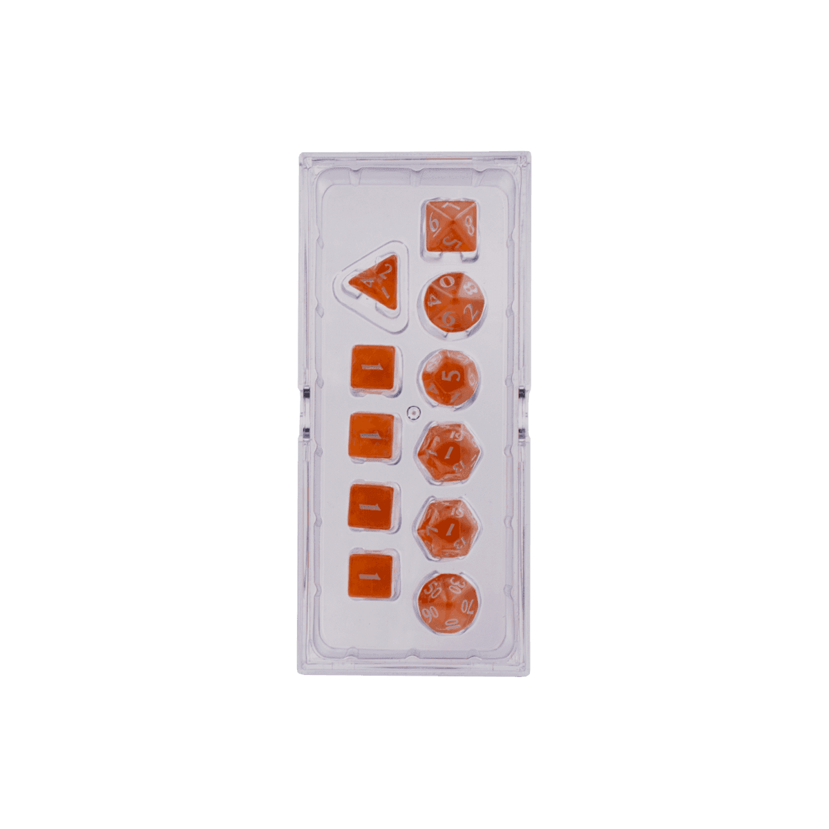 Ultra PRO: 11-Dice Set - Eclipse (Pumpkin Orange) - 