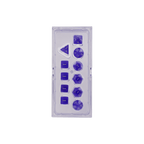Ultra PRO: 11-Dice Set - Eclipse (Royal Purple) - 