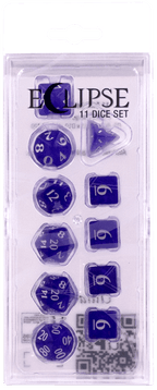 Ultra PRO: 11-Dice Set - Eclipse (Royal Purple) - 