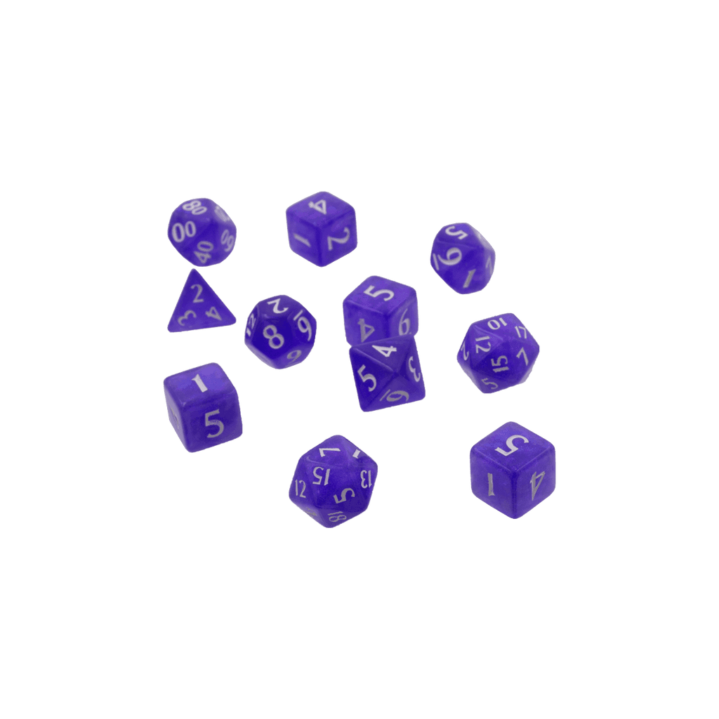 Ultra PRO: 11-Dice Set - Eclipse (Royal Purple) - 