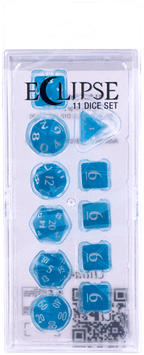 Ultra PRO: 11-Dice Set - Eclipse (Sky Blue) - 