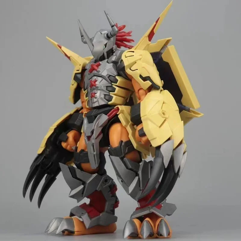 Digimon Anime Figure Model Digital Baby Black War Greymon Merciful Mode Action Collectible Toys for Kids Children's Childhood