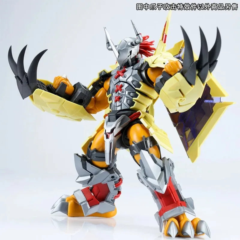 Digimon Anime Figure War Greymon Claw Attack Special Effects Action Figure Toys for Kids Gift Model Accessories Package