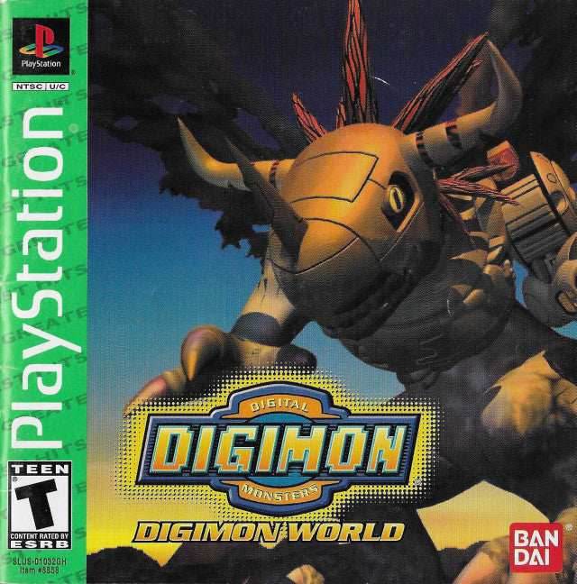 Digimon World (Greatest Hits) (Playstation) - Game Only