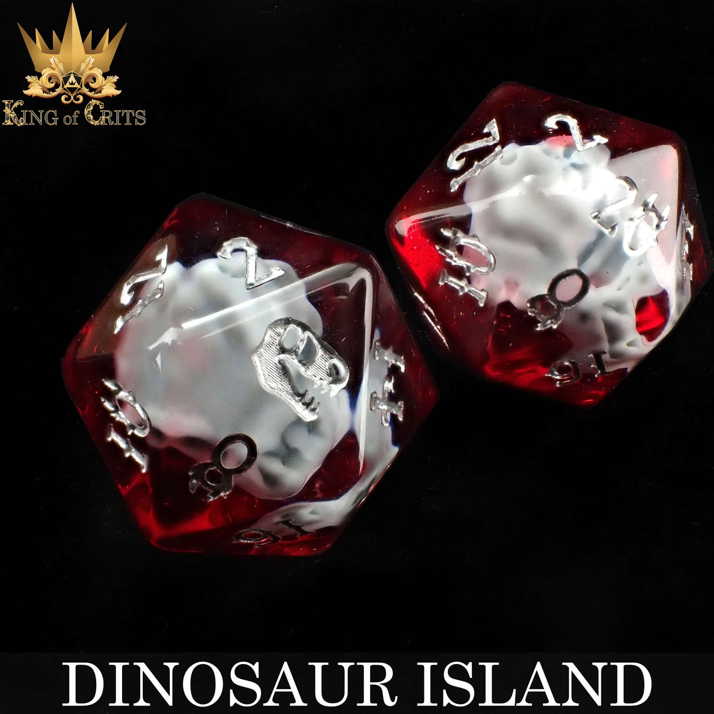 Dinosaur Island 11 Dice Set