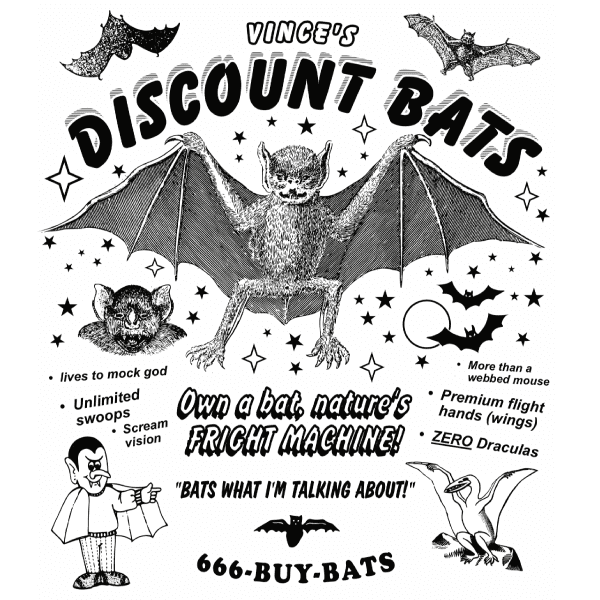 'Discount Bats' Shirt - Small