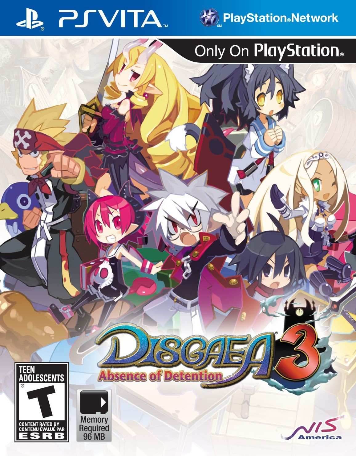 Disgaea 3 Absence of Detention (PlayStation Vita) - Game Manual Only