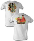 Distressed Cobra Kai Pushy Little Guy I Like That Adult T-Shirt - S