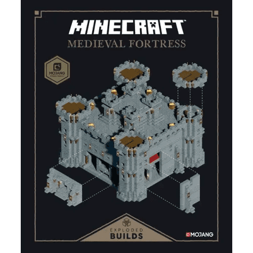 Minecraft: Exploded Builds: Medieval Fortress: An Official Mojang Book - Paperback - 