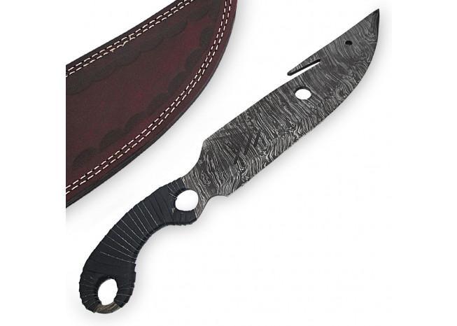 Melee Hunter Damascus Steel Fixed Blade Knife-3