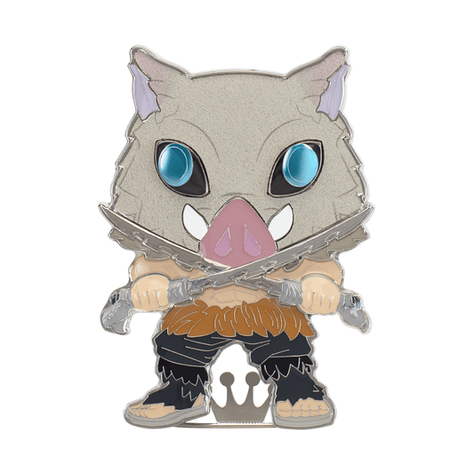Funko Pop! Sized Pins: Demon Slayer - Inosuke Hashibira Chase Pin - 
