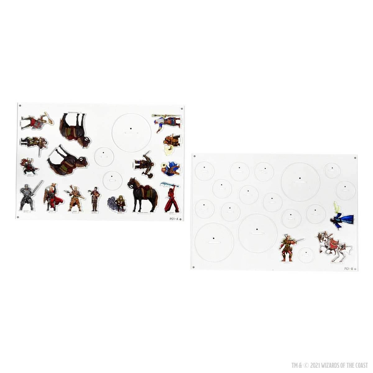 D&D: Idols of the Realms - Essentials 2D Miniatures - Players Pack - 