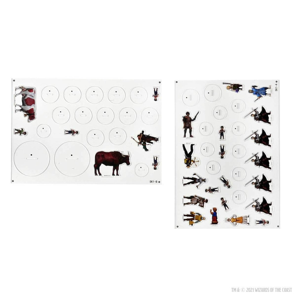 D&D: Idols of the Realms - Essentials 2D Miniatures - Sidekick Pack - 