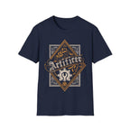 DnD Artificer Large Crest T-Shirt - Navy / S
