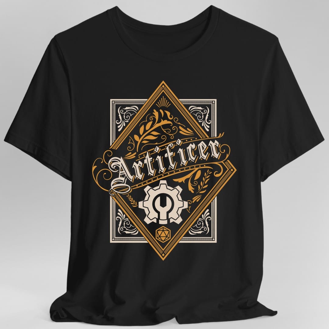 DnD Artificer Large Crest T-Shirt