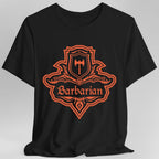 DnD Barbarian Class Emblem T-Shirt