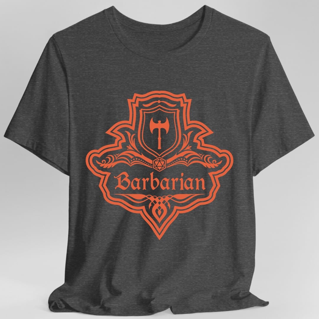 DnD Barbarian Class Emblem T-Shirt