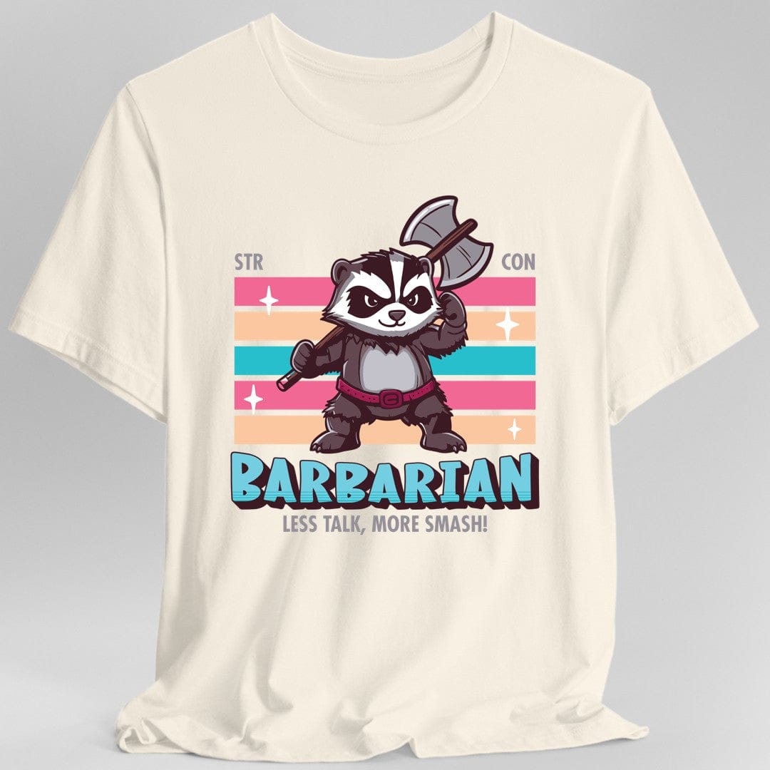 DnD Barbarian Shirt - D&D Kawaii Class T-shirt