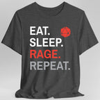 Barbarian T-Shirt – Eat Sleep Rage Repeat