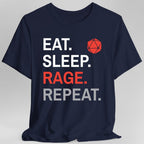 Barbarian T-Shirt – Eat Sleep Rage Repeat