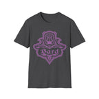 DnD Bard Class Emblem T-Shirt - Dark Heather / S
